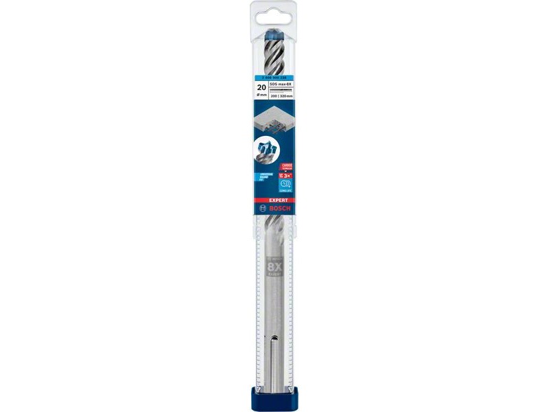 Sveder Bosch EXPERT SDS max-8X, Dimenzije: 20x200x320mm, 2608900228
